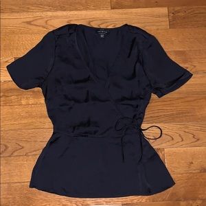 Lucky Brand Wrap Top
